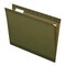 Pendaflex Reinforced Hanging File Folders with Printable 1/5-Cut Tab Inserts - Letter Size/Standard Green (25/Box)